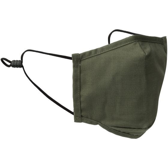 Máscara Quadrada Mil-Tec Ripstop - Verde-Azeitona