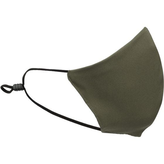 Máscara Triangular Mil-Tec Elástica Verde-Azeitona