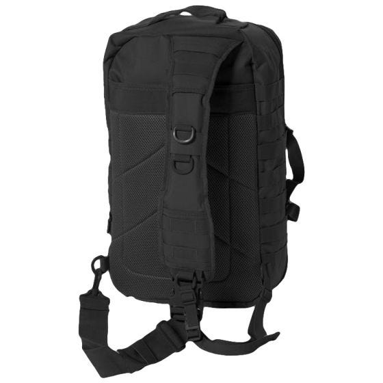 Mochila de Assalto de Alça Única Grande Mil-Tec - Preto