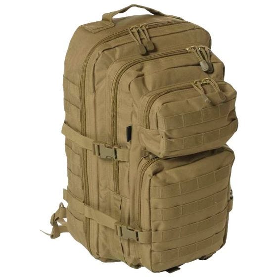 Mochila de Assalto de Alça Única Grande Mil-Tec - Coyote