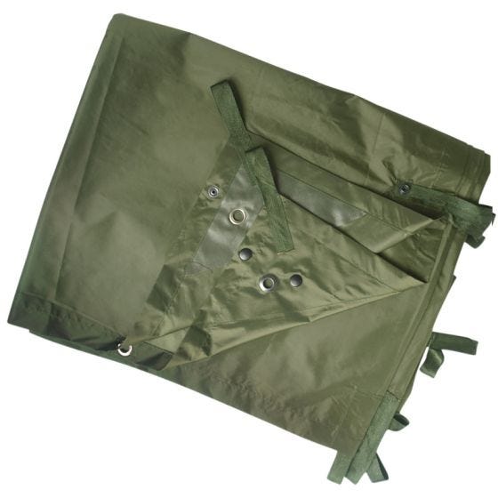 Lona Plana Mil-Tec Basha Multifunções - Verde-Azeitona