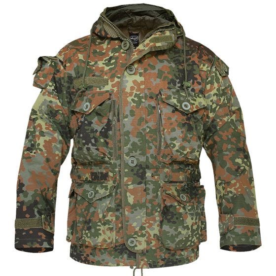 Avental Mil-Tec Leve - Flecktarn