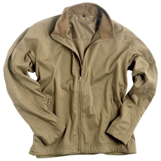 Casaco Softshell Mil-Tec Leve - Coyote
