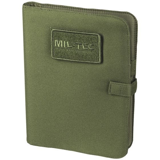 Bloco de Notas Médio Mil-Tec Tático - Verde-Azeitona