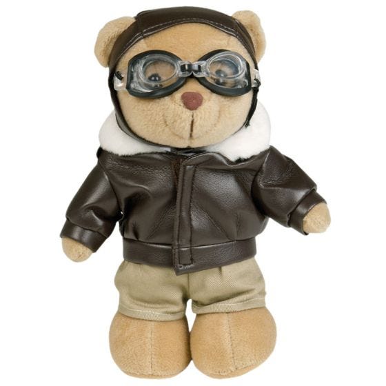 Ursinho Mil-Tec Pilot