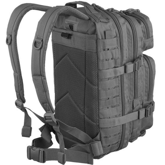 Mochila de Assalto Pequena Mil-Tec US Corte Laser - Urban Grey