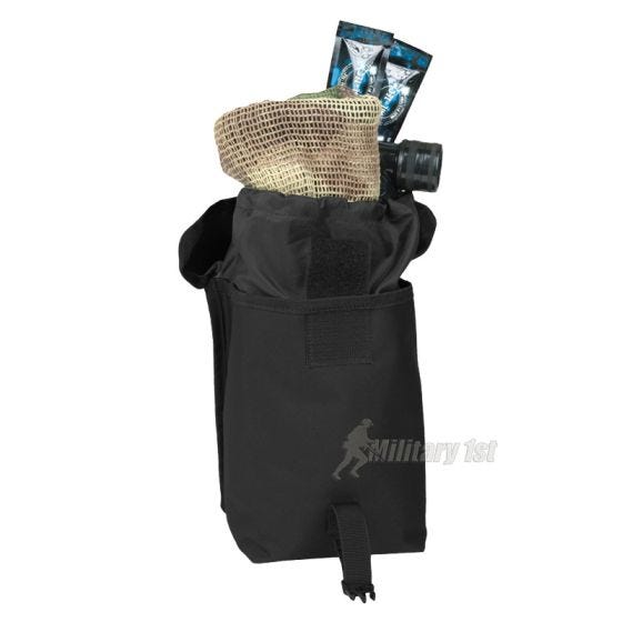 Bolsa Utilitária Grande Mil-Tec MOLLE - Preto
