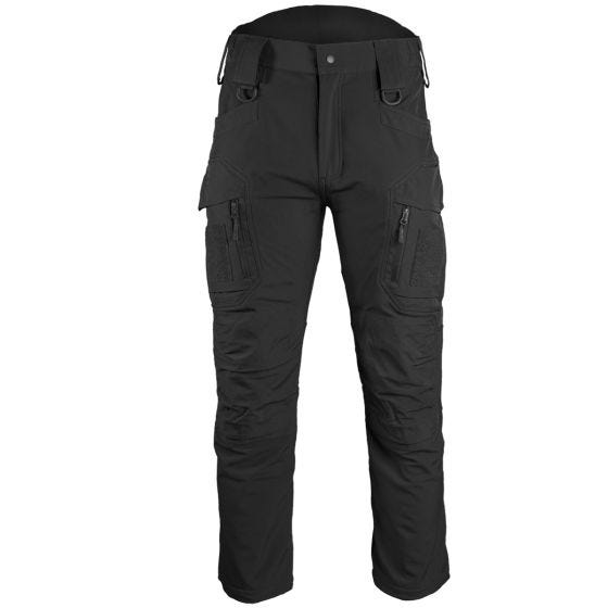 Calças Softshell Mil-Tec Assault - Preto
