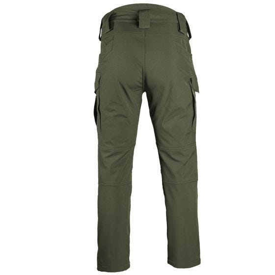 Calças Softshell Mil-Tec Assault - Ranger Green