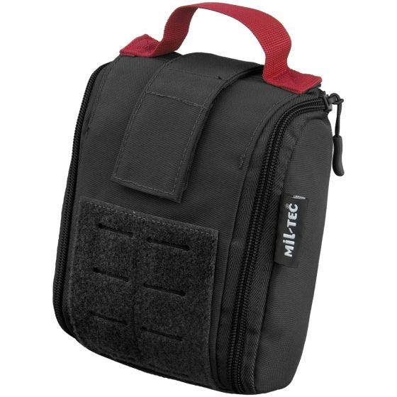 Bolsa de Primeiros Socorros Individual Mil-Tec Corte Laser - Preto