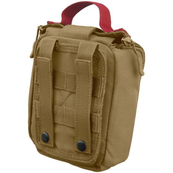 Bolsa de Primeiros Socorros Individual Mil-Tec Corte Laser - Dark Coyote