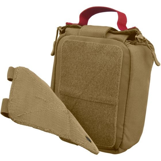 Bolsa de Primeiros Socorros Individual Mil-Tec Corte Laser - Dark Coyote