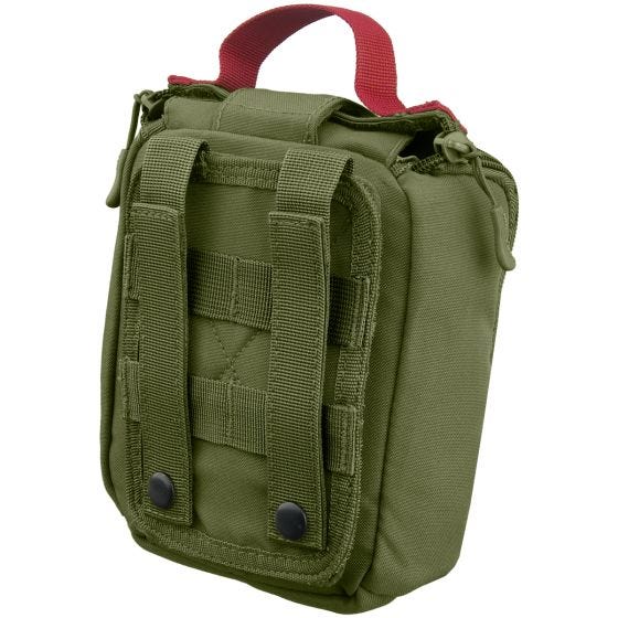Bolsa de Primeiros Socorros Individual Mil-Tec Corte Laser - Verde-Azeitona