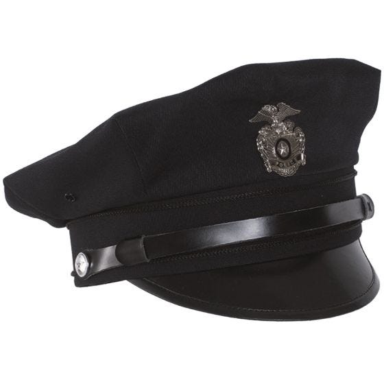 Chapéu com Pala Mil-Tec US Police - Azul Escuro