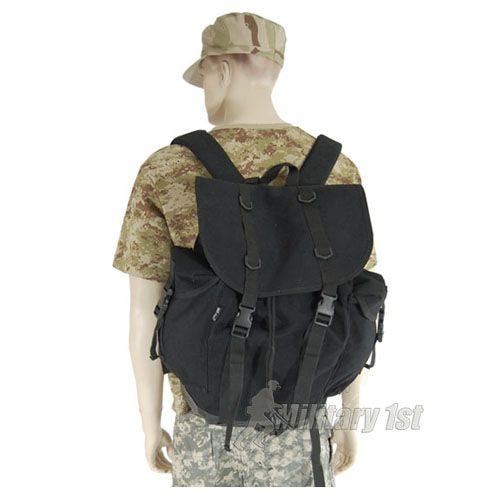 Mochila de Montanha Mil-Tec Exército Alemão - Preto