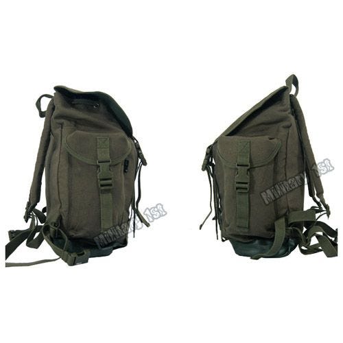 Mochila de Montanha Mil-Tec Exército Alemão - Verde-Azeitona