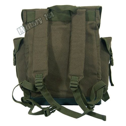 Mochila de Montanha Mil-Tec Exército Alemão - Verde-Azeitona