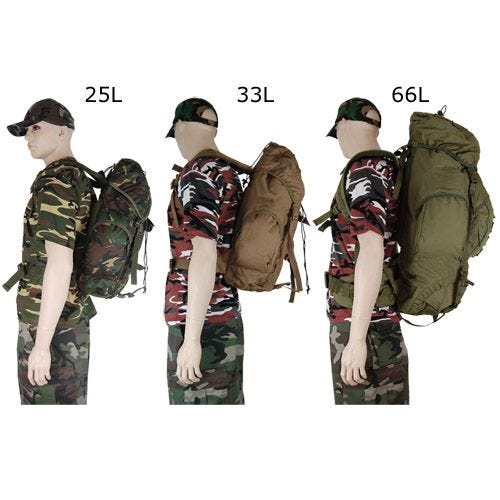 Mochila Highlander Forces Loader 66 L - Verde-Azeitona