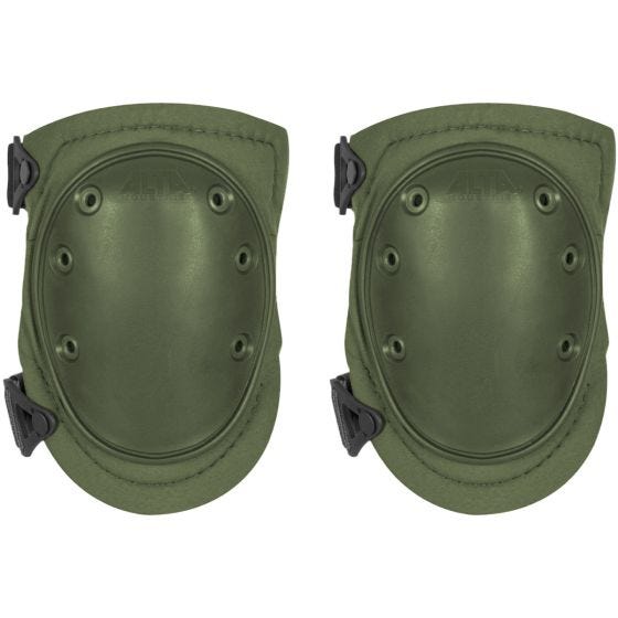 Joelheiras Alta Industries AltaFLEX GEL AltaLOK - Verde Azeitona