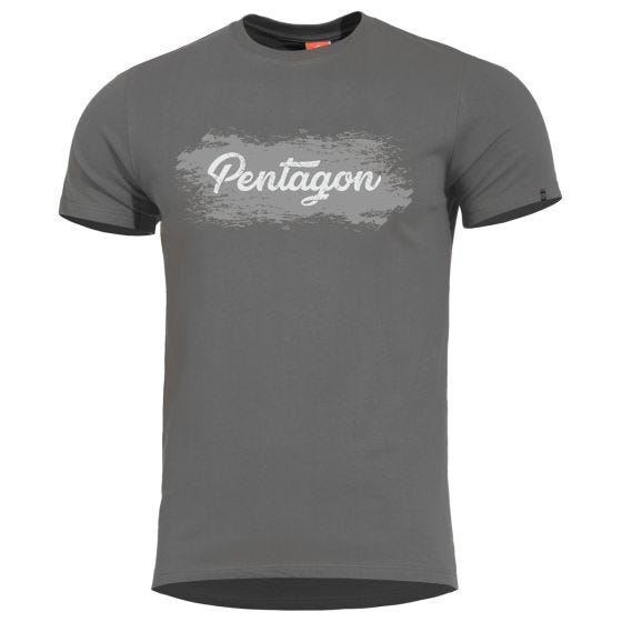 T-Shirt Pentagon Ageron Grunge Wolf Grey