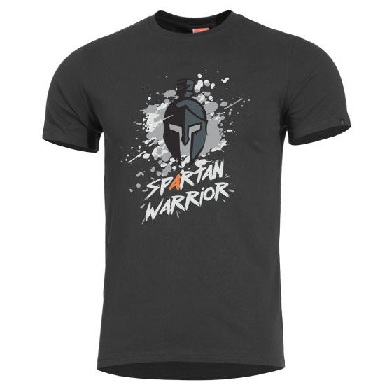 T-Shirt Pentagon Ageron Spartan Warrior Preto