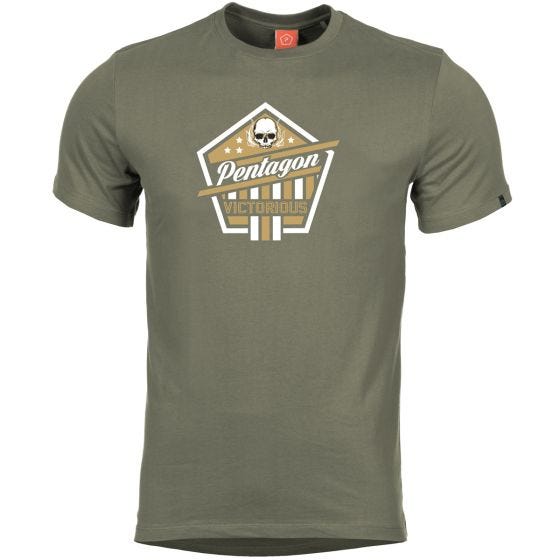 T-Shirt Pentagon Ageron Victorious Verde-Azeitona