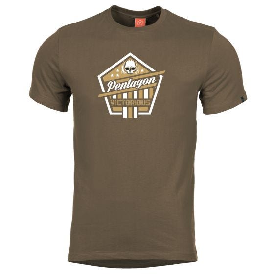 T-Shirt Pentagon Ageron Victorious Terra Brown