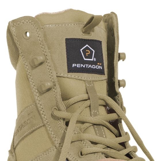 Botas Pentagon Odos 8" Camurça Coyote