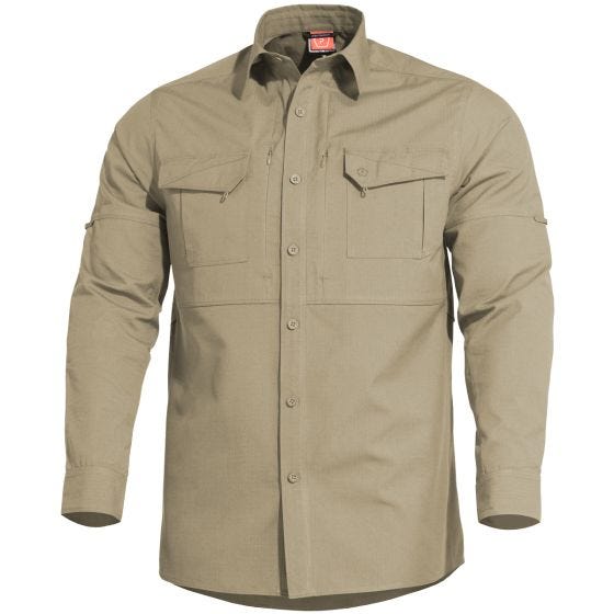 Camisa Pentagon Plato Tática - Caqui