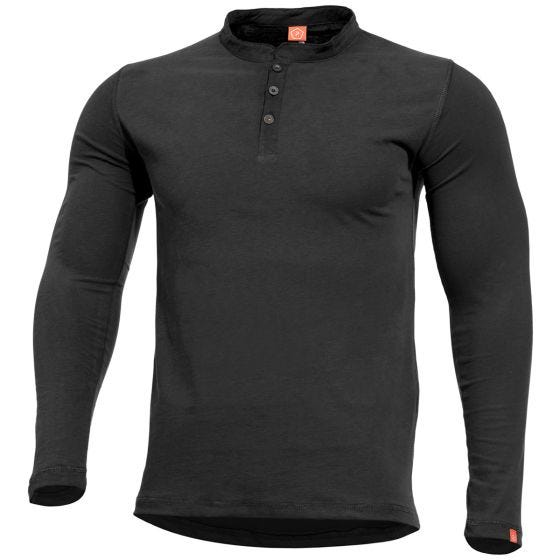 Pólo Henley Pentagon Romeo Preto