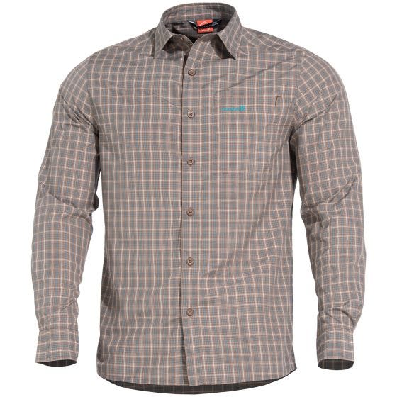 Camisa Comprida Pentagon Snoop TB Xadrez