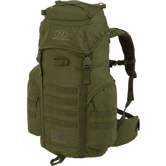 Mochila Highlander Forces Loader 44 L - Verde-Azeitona