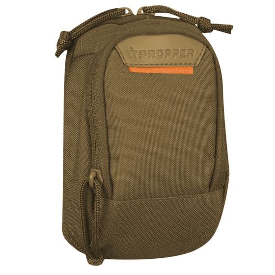 Propper 7x4 Two Pocket Media Pouch with MOLLE Coyote