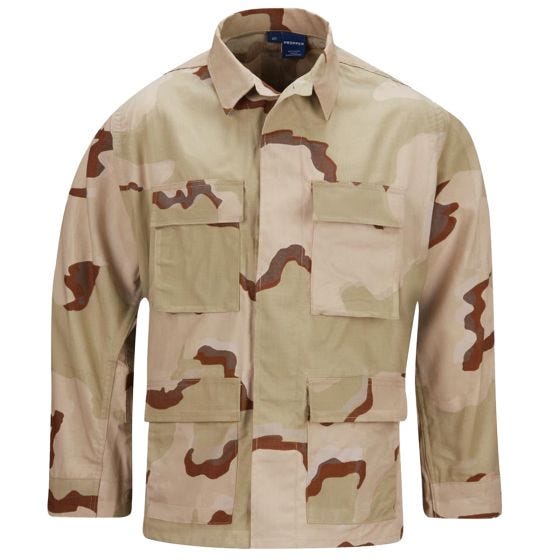 Casaco Propper BDU Ripstop de Algodão - Desert 3 Cores