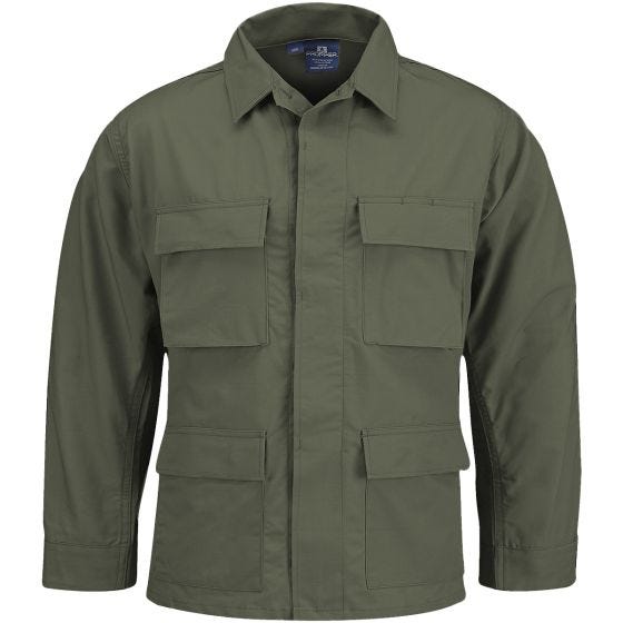 Casaco de Uniforme Propper BDU Ripstop de Polialgodão - Verde-Azeitona