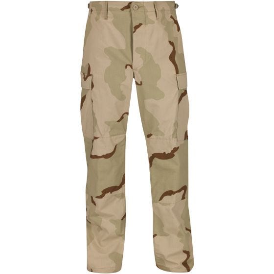 Calças com Fecho de Botão Propper BDU Ripstop de Algodão Desert 3 Cores
