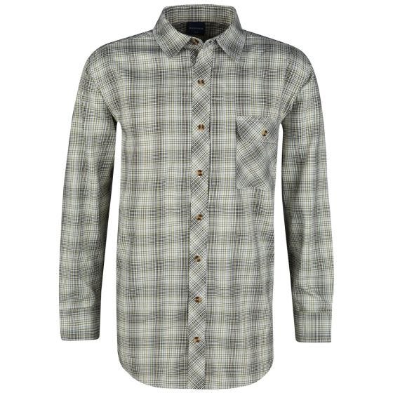 Camisa Abotoada de Manga Comprida Propper Covert Loden Green Plaid