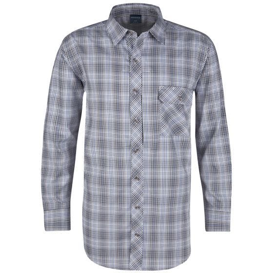 Camisa Abotoada de Manga Comprida Propper Covert Ocean Blue Plaid