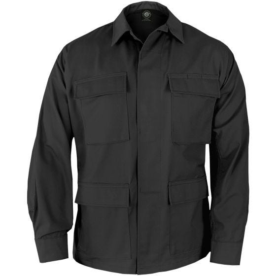 Casaco de Uniforme Propper BDU Ripstop de Polialgodão - Preto