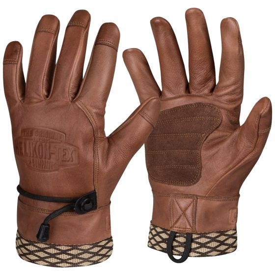 Luvas Helikon Woodcrafter - Castanho
