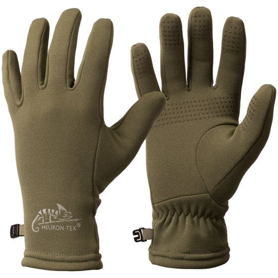 Luvas Helikon Trekker Outback - Verde Azeitona
