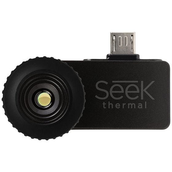 Câmara Compacta Seek Thermal Android - Preto
