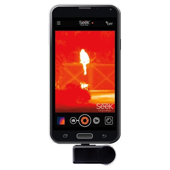 Câmara Compacta Seek Thermal Android - Preto