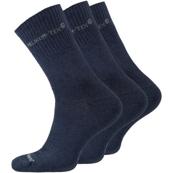 Meias Helikon 3-Pack All Round - Azul-Marinho