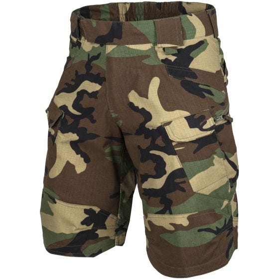 Calções Helikon Urban Tactical 11" - US Woodland