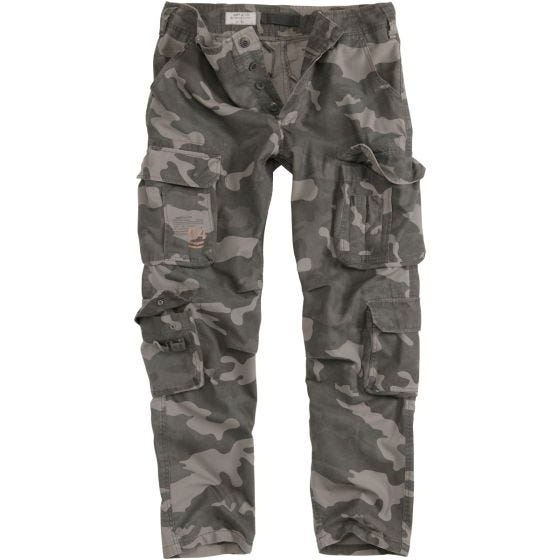 Calças Surplus Airborne Slimmy - Black Camo