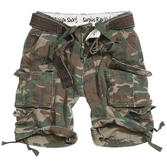 Calções Surplus Division - Woodland