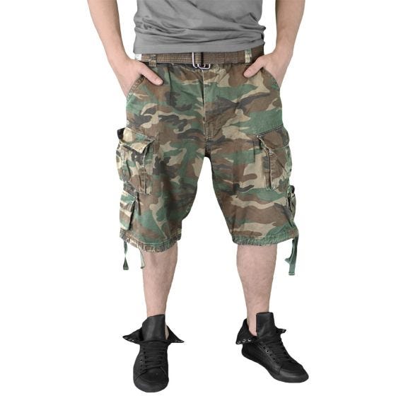 Calções Surplus Division - Woodland