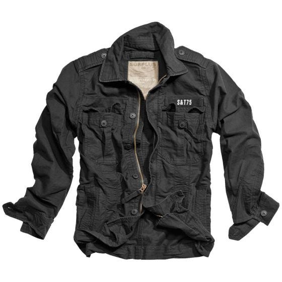 Casaco Surplus Heritage Vintage - Preto