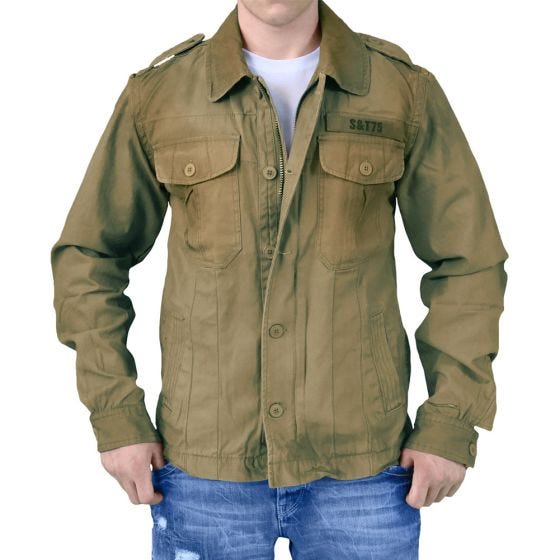 Casaco Surplus Heritage Vintage - Verde-Azeitona